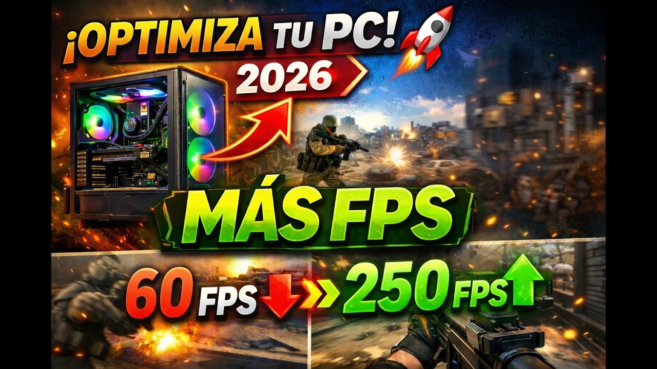 C Mo OPTIMIZAR Tu PC Para M S FPS En 2026 Aumenta Rendimiento En 