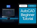 Learn Autocad | For Beginners| Step by Step Basic Tutorial -Class 1 #autocadtutorials #youtubevideo