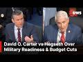 HEATED: Mr. Carter Grills Hegseth Over Army Cuts, Housing Issues & Aviation Funding Debate | AC1E