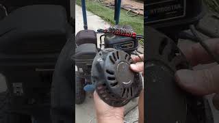 Repair recoil starter rope