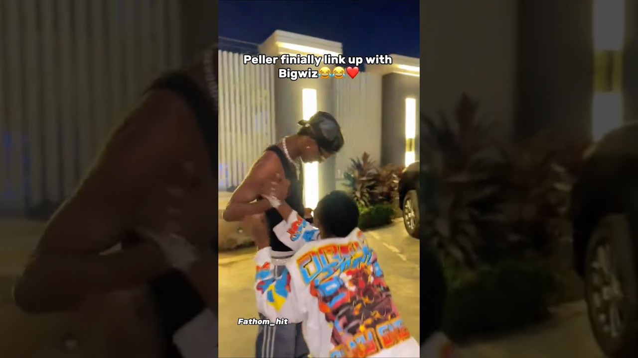 Wizkid finally meets Peller 