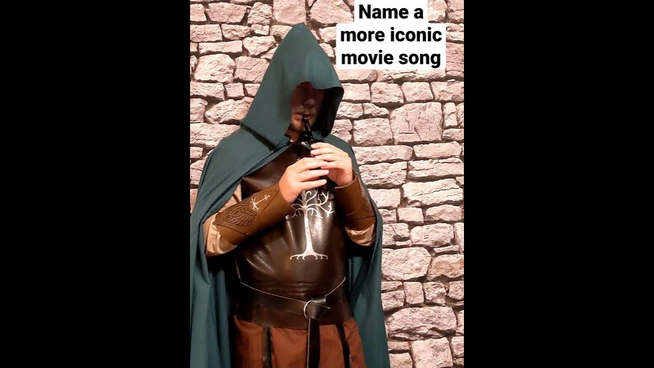 Concerning Hobbits on tin whistle- Lord of the Rings #shorts #lordoftherings