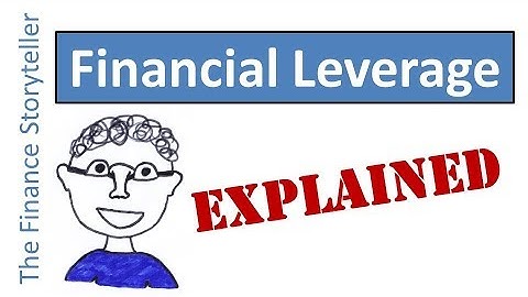 Financial leverage explained