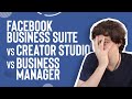 Facebook Business Suite vs Creator Studio vs Business Manager 🤯 ¿DIFERENCIAS?