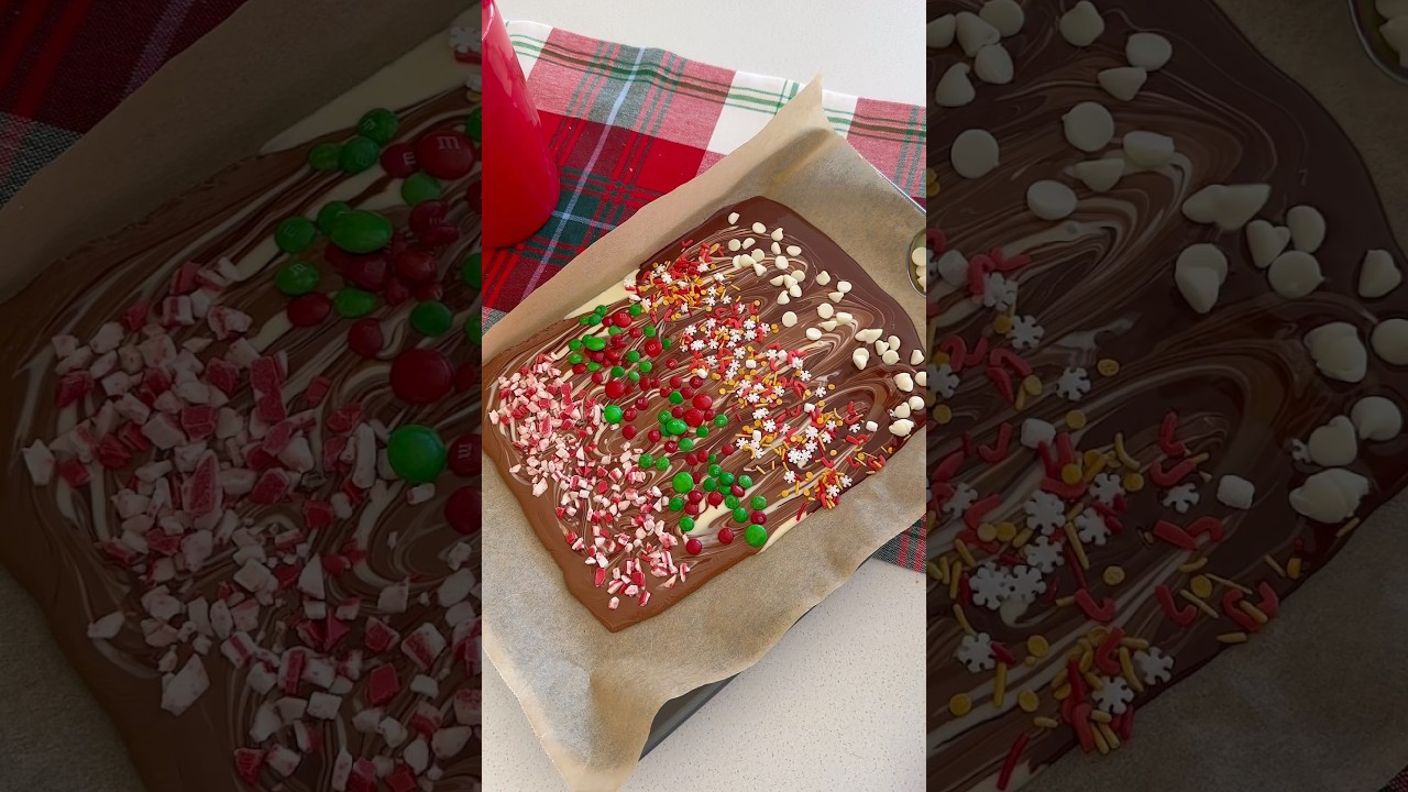 *ASMR* CHRISTMAS CHOCOLATE BARK! 