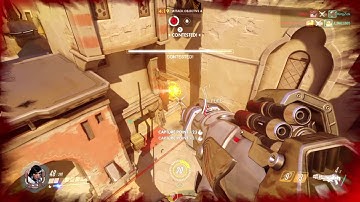 Overwatch: Pharah- Speed Capture Temple of Anubis