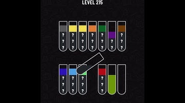 Water Sort Puzzle Level 215