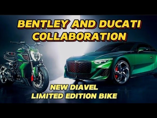 Ducati and Bentley Collaborate on a Diavel Limited-Edition Bike