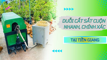 Máy duỗi cắt sắt D5-10 | GT412 Trung Quốc | Điện 220V, 1 Pha - Đáp ứng Tối Ưu nhu cầu duỗi Sắt Cuộn