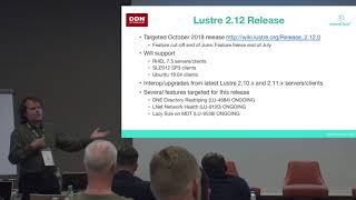 Whamcloud is Back: Lustre Now and Future
