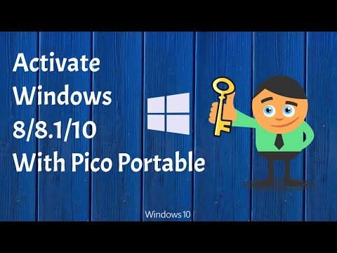 Activate Windows 10 using Pico Portable