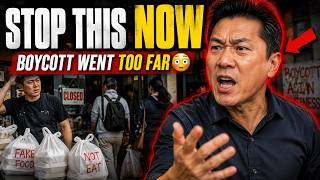 “Stop This Now” - Asian Man FURIOUS As Boycott Escalates 😳