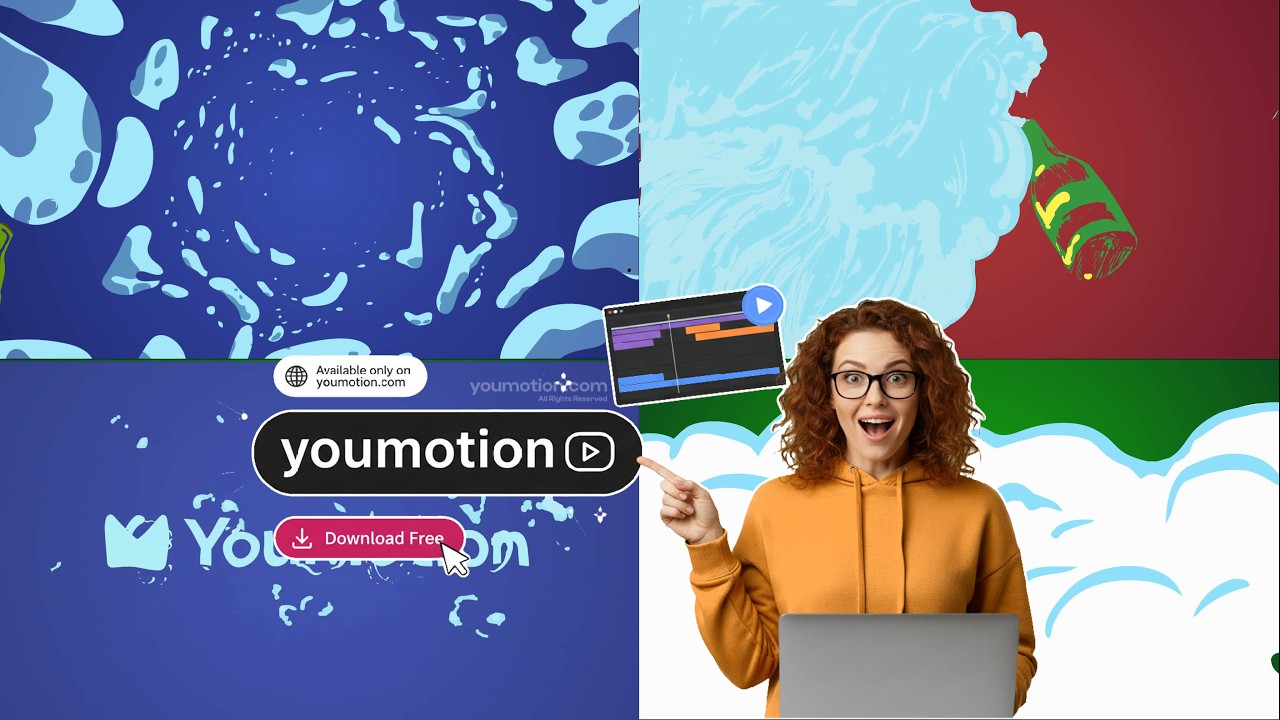 Celebration Logo Reveal - Brand Reveals Pack Free (Ae, Pr, Dr, FCPX ...