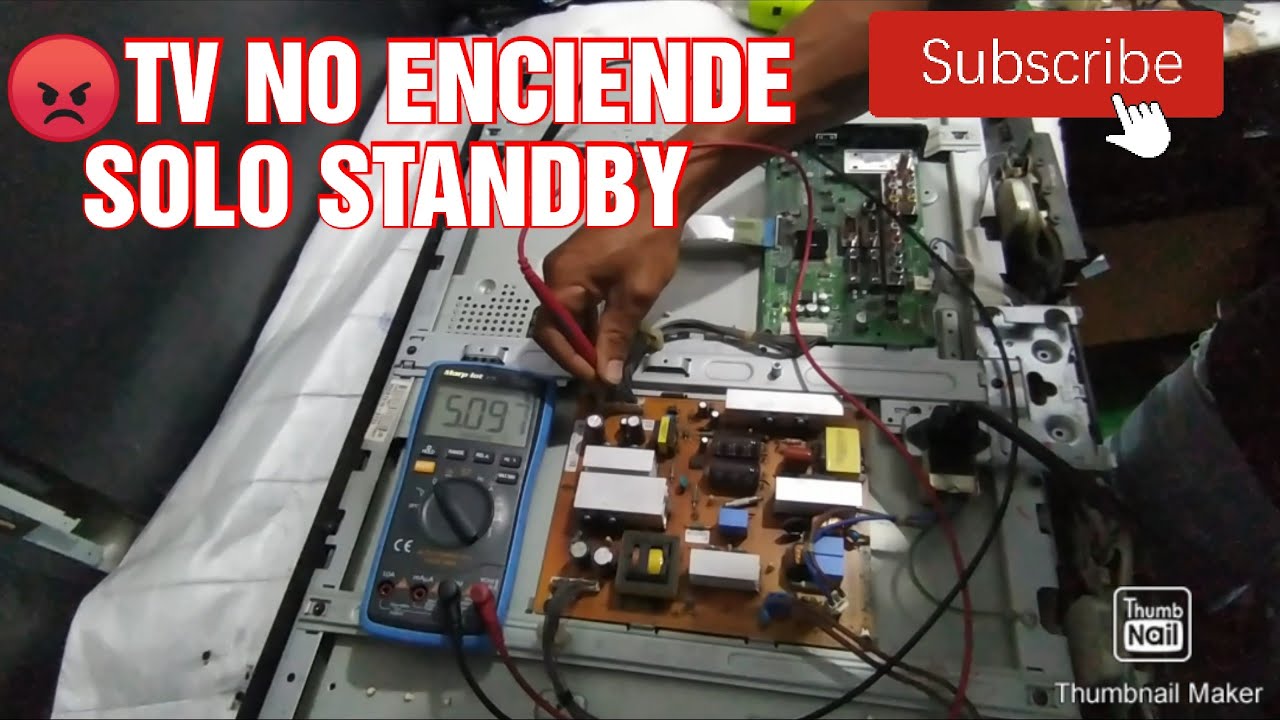 TV LG NO ENCIENDE SÓLO STANDBY 1 PARTE DIAGNÓSTICO MODEL.32LH30FR YouTube