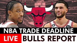 Chicago Bulls NBA Trade Deadline 2024 LIVE | Zach LaVine, DeMar DeRozan \& Alex Caruso