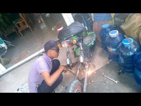 Video Nới gắp sau và nâng gầm cho xe điện 133s - youtube