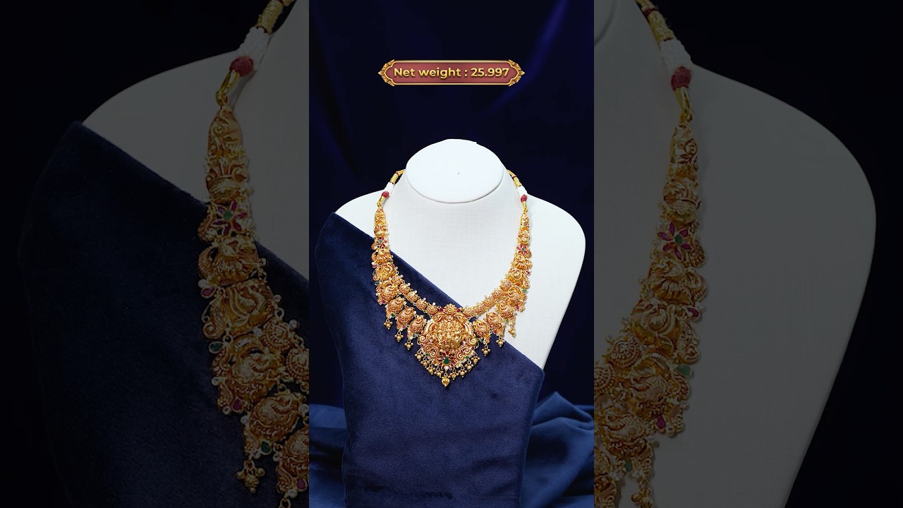 ✨A divine expression of tradition &mdash; this two-layer Ram Parivar Necklace.
