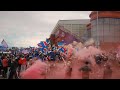 RANGERS FANS WELCOME THE TEAM TO IBROX - 06/03/21 (Title Party)