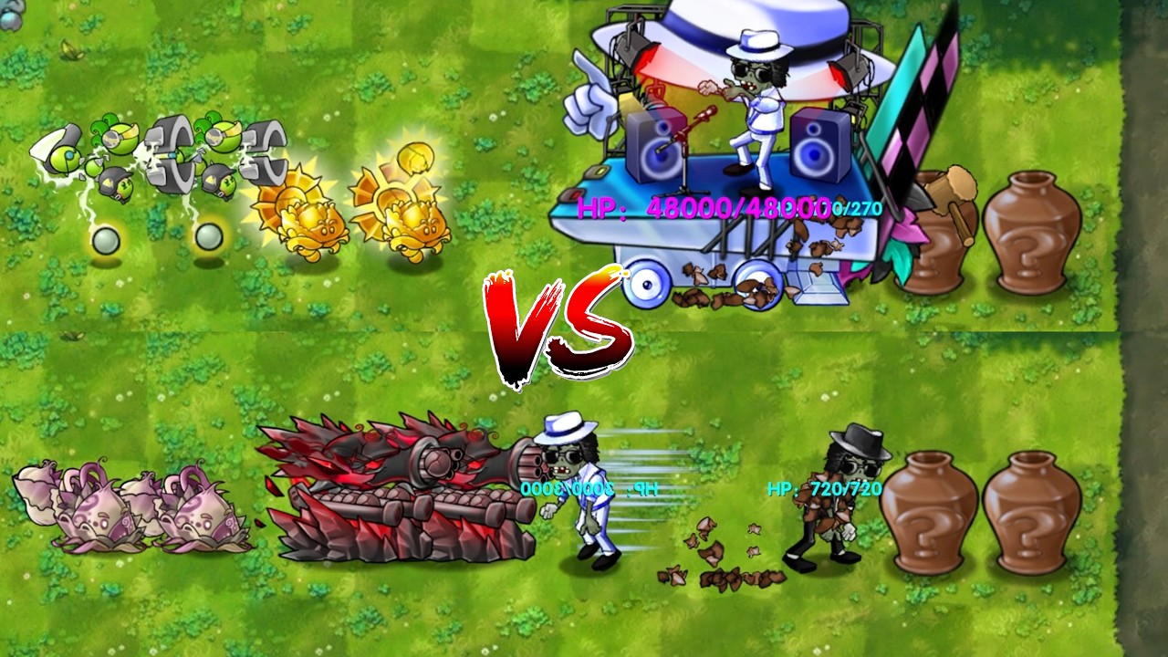 PvZ Fusion 3.2 - Ultimate Plant Teams Vs 4 Random Zombie Vase Breaker ...