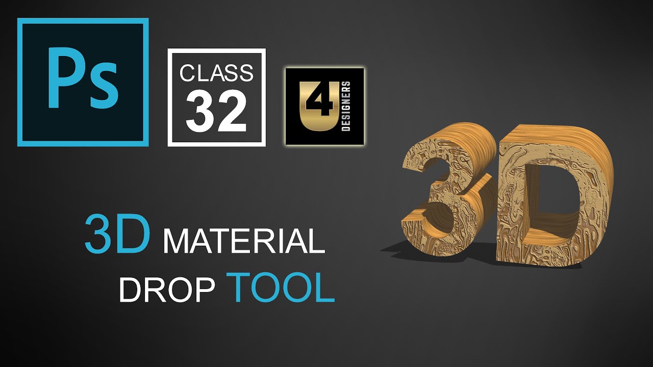 3D Material Drop Tool Complete Tutorials Adobe Photoshop For 3D Material Drop Tool Complete Tutorials Adobe Photoshop For