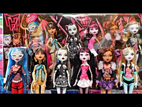 RARE Monster High Original Ghouls 6-Pack Comparison to Original Release Dolls