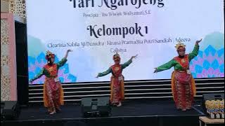 Ujian Kenaikan Tingkat - Tari Ngarojeng (Sanggar tari Larasati)