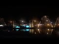 მოცეკვავე შადრევნები ღამის ბათუმში Dancing Fountains In Night Batumi