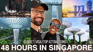 48 Hours in SINGAPORE: Budget Breakdown, Visa Info, Getting around, Accommodation | Travel Itinerary