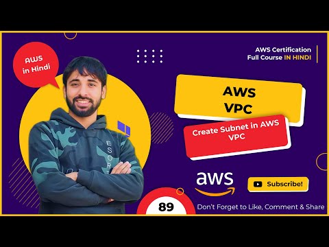AWS Tutorials - 89 - AWS VPC (Virtual Private Cloud )- Create First Subnet - In Hindi