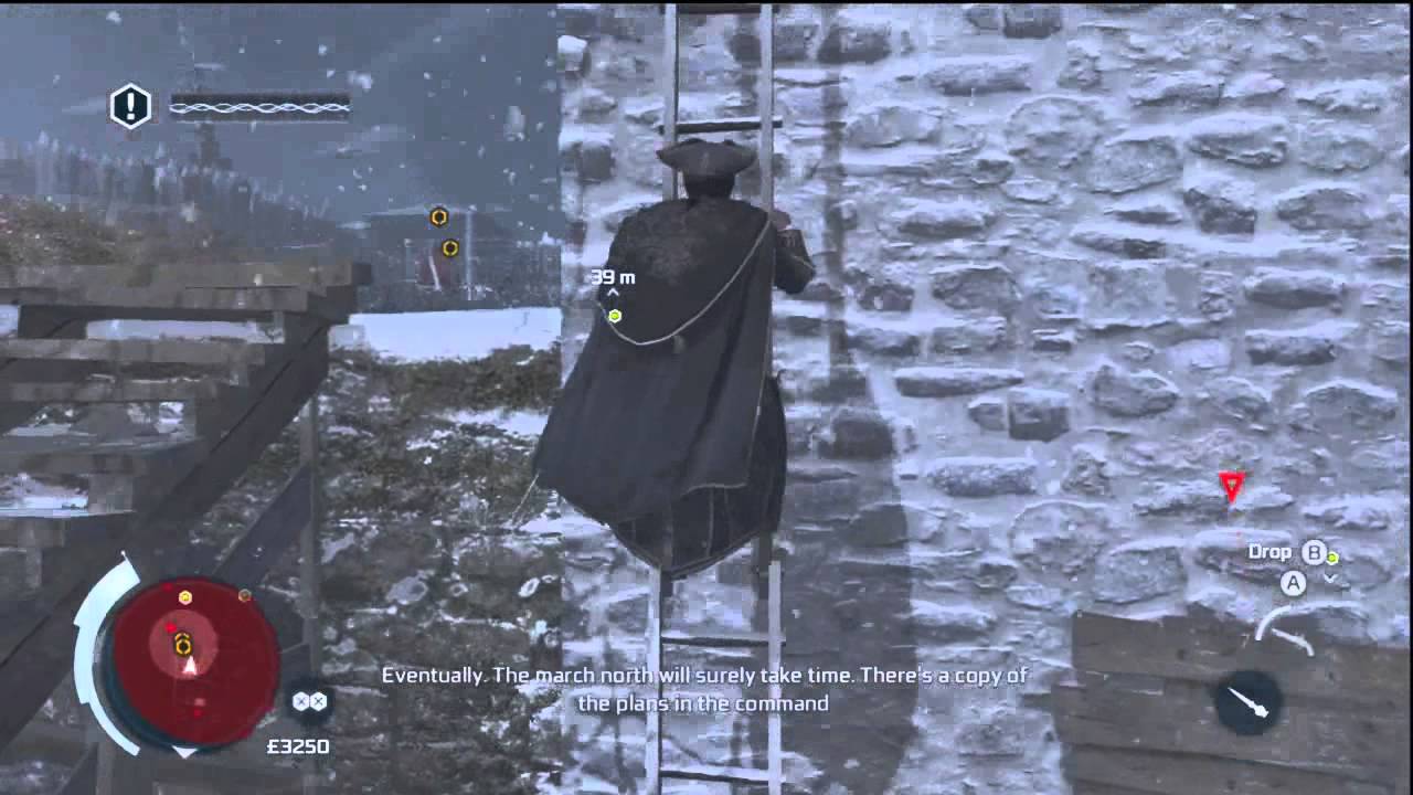 Assassins Creed 3 Sequence 3 Fort Walk through Full Sync - YouTube