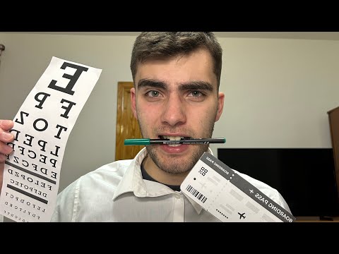 ASMR ROLEPLAYS RÁPIDOS | Ótpico, Bibliotecario, Recepcionista, Azafato