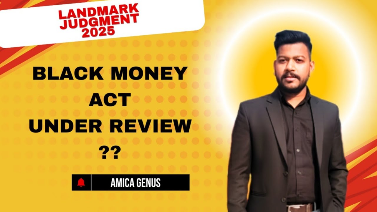 🔴LIVE Black Money Act 2015 Under Review Explained | Undisclosed Foreign Income & Asset Law | 