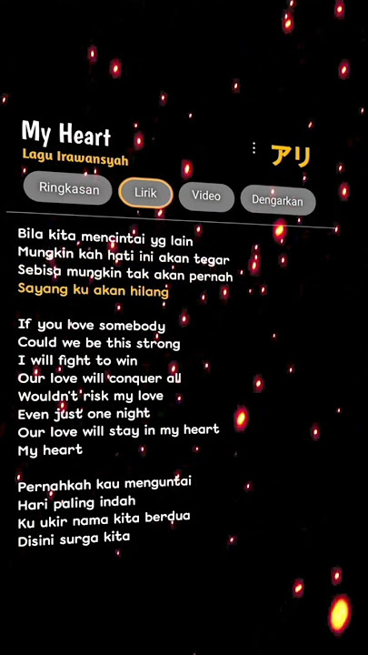 Lirik Lagu My Heart #lagumyheart #lyrics #lirikgoogle #berandatiktok #fypage #fypシ゚viral #fyp