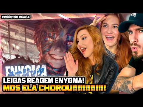 (ELA CHOROU!!) LEIGAS REAGEM Presságio de Destruição | Akaza (Kimetsu no Yaiba) | Enygma (REACT)