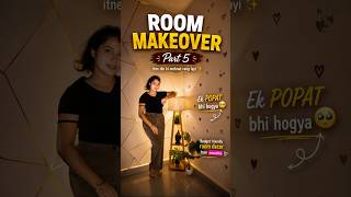 Room makeover part5 wall makeover + room corner makeover aesthetic vibes with meesho room decor find
