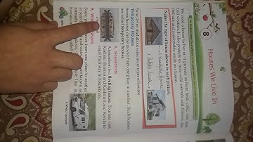 Part 1 chapter 8 Houses we live in class 2nd evs