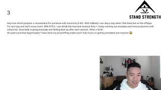Powerbuilding Q&A #1: Cardio, Insomnia, Best Program for Hypertrophy