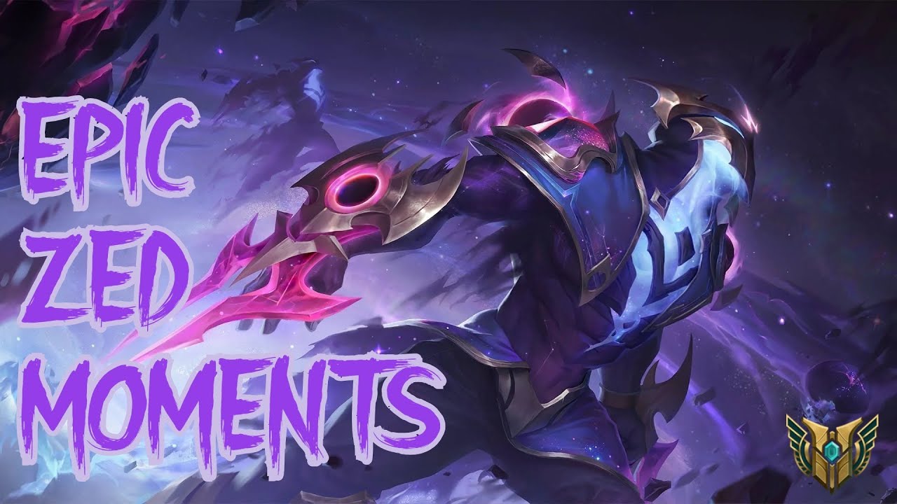 EPIC ZED MOMENTS: Thug Life Lee Sin outplayed!