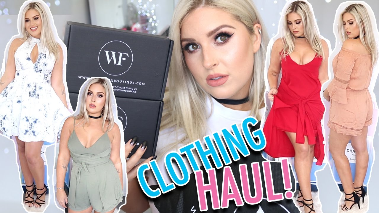 Clothing Haul & Try On! ♡ Summer Dresses & Playsuits, Chokers & More ...