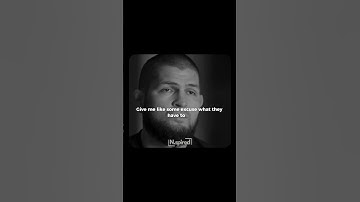 Thumbnail of Khabib on Sacrifice: The Key to Success Over Discipline | Motivational Short