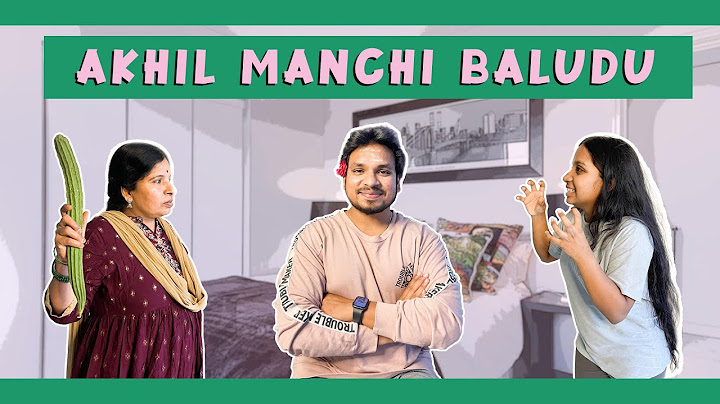 Akhil Manchi Baludu | Akhil Jackson