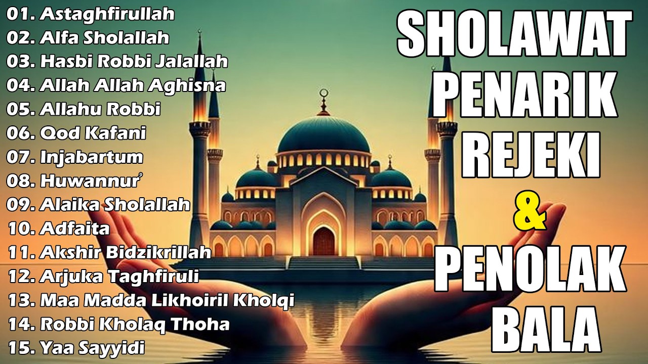 SHOLAWAT JIBRIL PEMBUKA PINTU REZEKI 🎀 Astaghfirullah 🎀 SHOLAWAT NABI MERDU TERBARU2025 🕋🕋🕋🕋