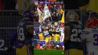 "🏈 Vikings vs Steelers | NFL 2025 Week 4 하이라이트 | 勝利의 순간 🔥 Victoria 24–21 ¿Quién ganó?"