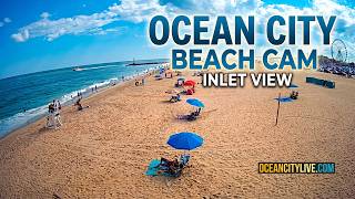 LIVE Ocean City MD Beach Cam: The Inlet View from the Ocean City Pier