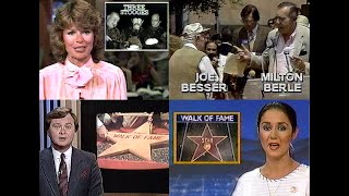 3 Stooges 8-30-83 Hollywood Walk of Fame news reports