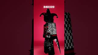 OUTFIT IDEA HORROR #halloween #skin #clown #jester #boy #avatar #ideia #roupa #roblox #robux #clothe