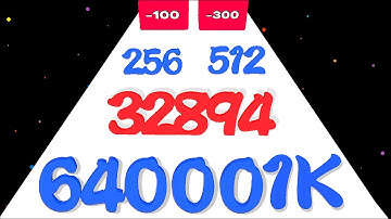 Merge Master : Number Run 3D Game in MAX LEVEL ⭐ MERGE SIMULATOR BATTLES (Math game)