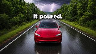 I Trusted Tesla FSD in Heavy Rain… Here's What Happened