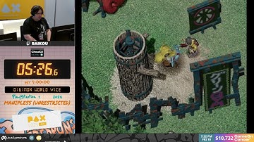 Digimon World Vice - Manipless (Unrestricted) Speedrun in 50:44 - WR Achieved Live at PAX Aus 2025!