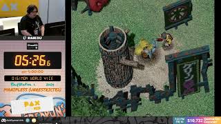 Digimon World Vice - Manipless (Unrestricted) Speedrun in 50:44 - WR Achieved Live at PAX Aus 2025!